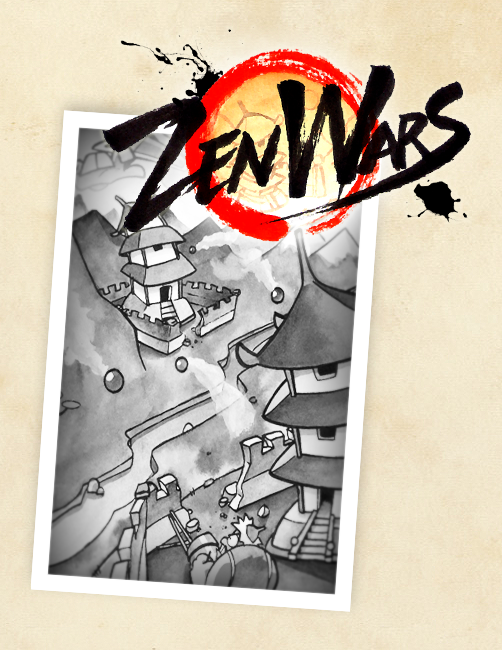Zen Wars promotional character art
